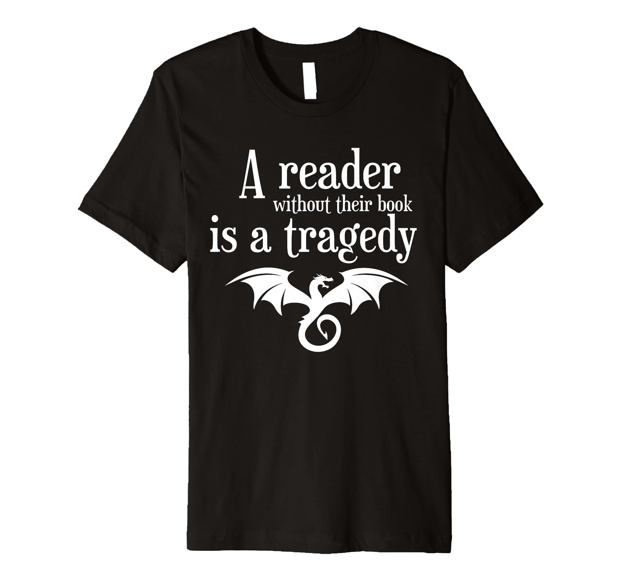 Reader Without Their Book Is T-Shirt - Fun Novelty Design for Adults - T-Shirt, Sweatshirt, Hoodie