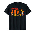 Choose Joy Life Positivity Boho 1960S T-Shirt - Trendy Graphic Unisex - T-Shirt, Sweatshirt, Hoodie
