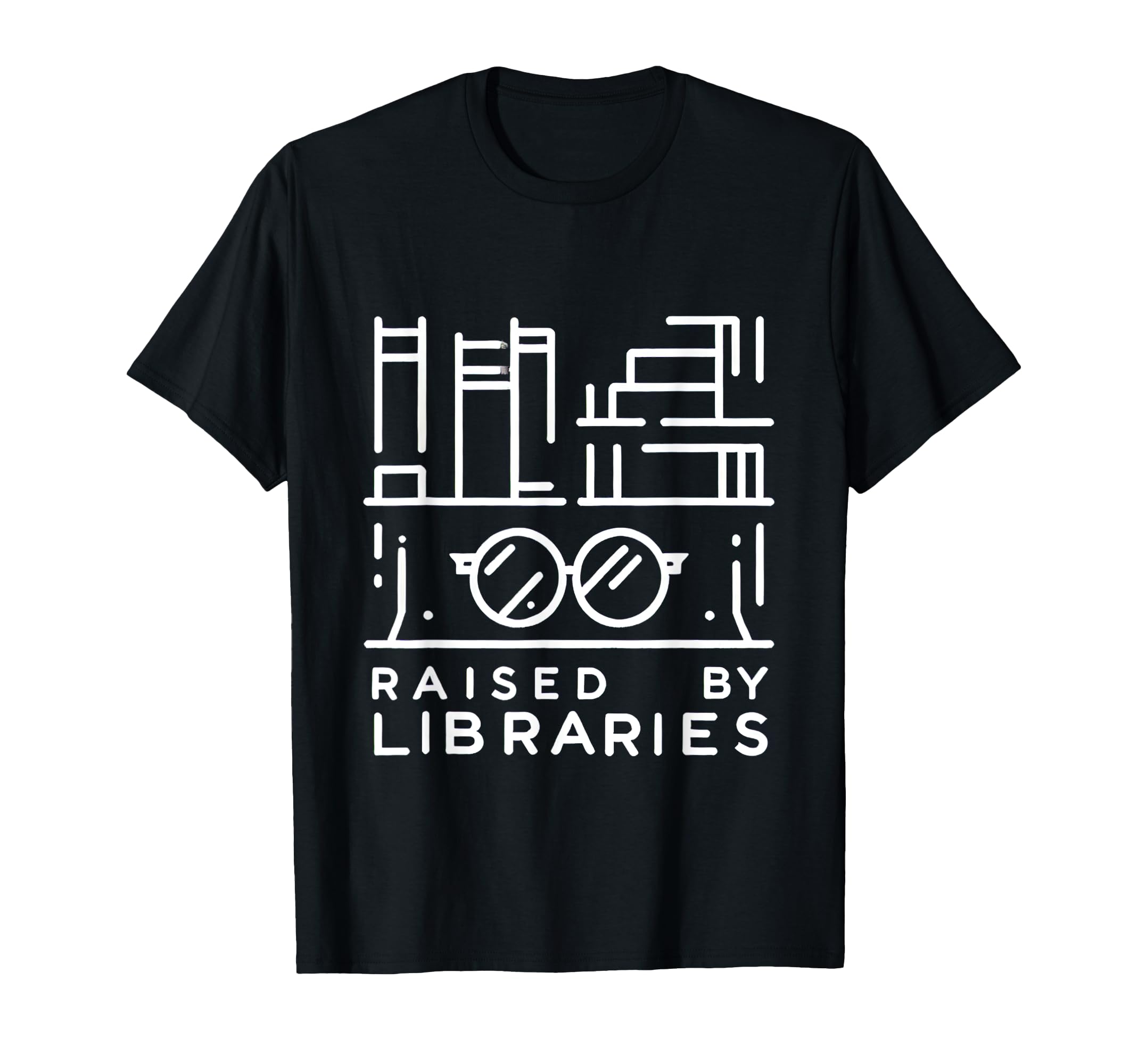 Raised Libraries Reader Book T-Shirt - Novelty Apparel Men Women - T-Shirt, Sweatshirt, Hoodie