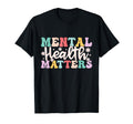 Mental Health Matters End Stigma T-Shirt - Minimalist Print Unisex - T-Shirt, Sweatshirt, Hoodie