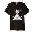 Meditation Goat Yoga Pose Relaxing T-Shirt - Custom Art Print for Adults - T-Shirt, Sweatshirt, Hoodie