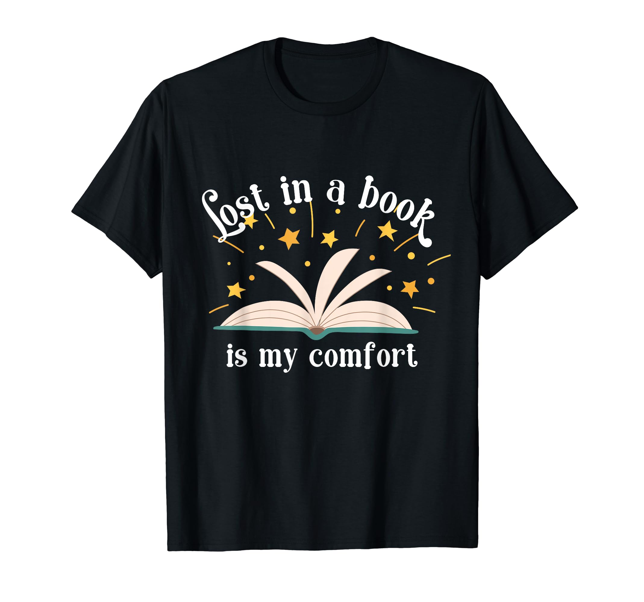 Funny Is My Comfort Meme Book Reading T-Shirt - Unique Graphic Men Women - T-Shirt, Sweatshirt, Hoodie
