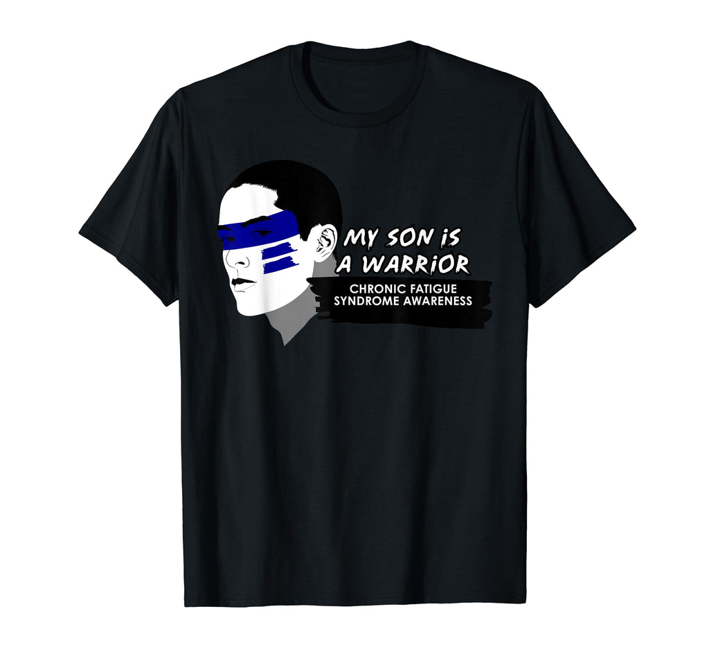Warrior Chronic Fatigue Syndrome T-Shirt - Custom Art Print Men Women - T-Shirt, Sweatshirt, Hoodie