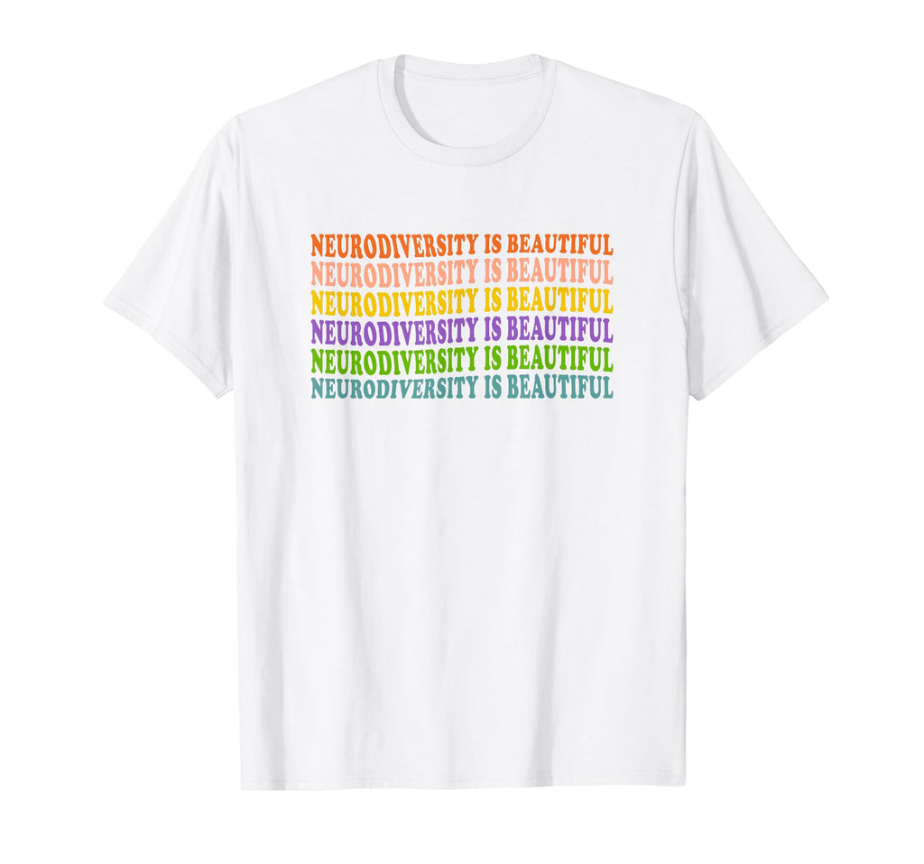 Neurodiversity Is Beautiful Autism T-Shirt - Aesthetic Graphic for Adults - T-Shirt, Sweatshirt, Hoodie