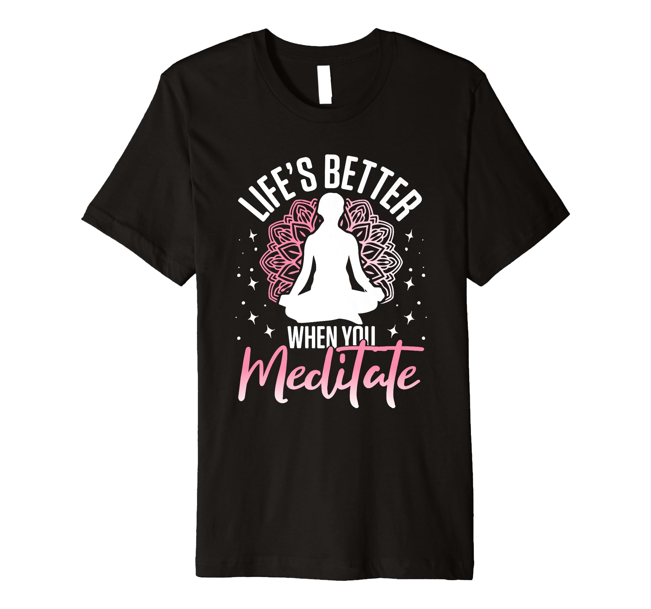 Meditation Yoga Spiritual Peace T-Shirt - Custom Art Print for Adults - T-Shirt, Sweatshirt, Hoodie