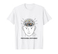 Professional Overthinker T-Shirt - Fun Novelty Design for Adults - T-Shirt, Sweatshirt, Hoodie