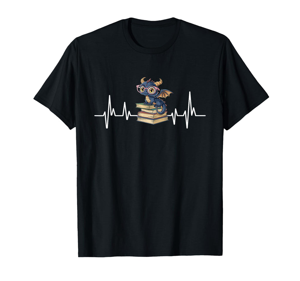 Reading Dragon Shirts Magical Book Lover T-Shirt - Streetwear Style Unisex - T-Shirt, Sweatshirt, Hoodie