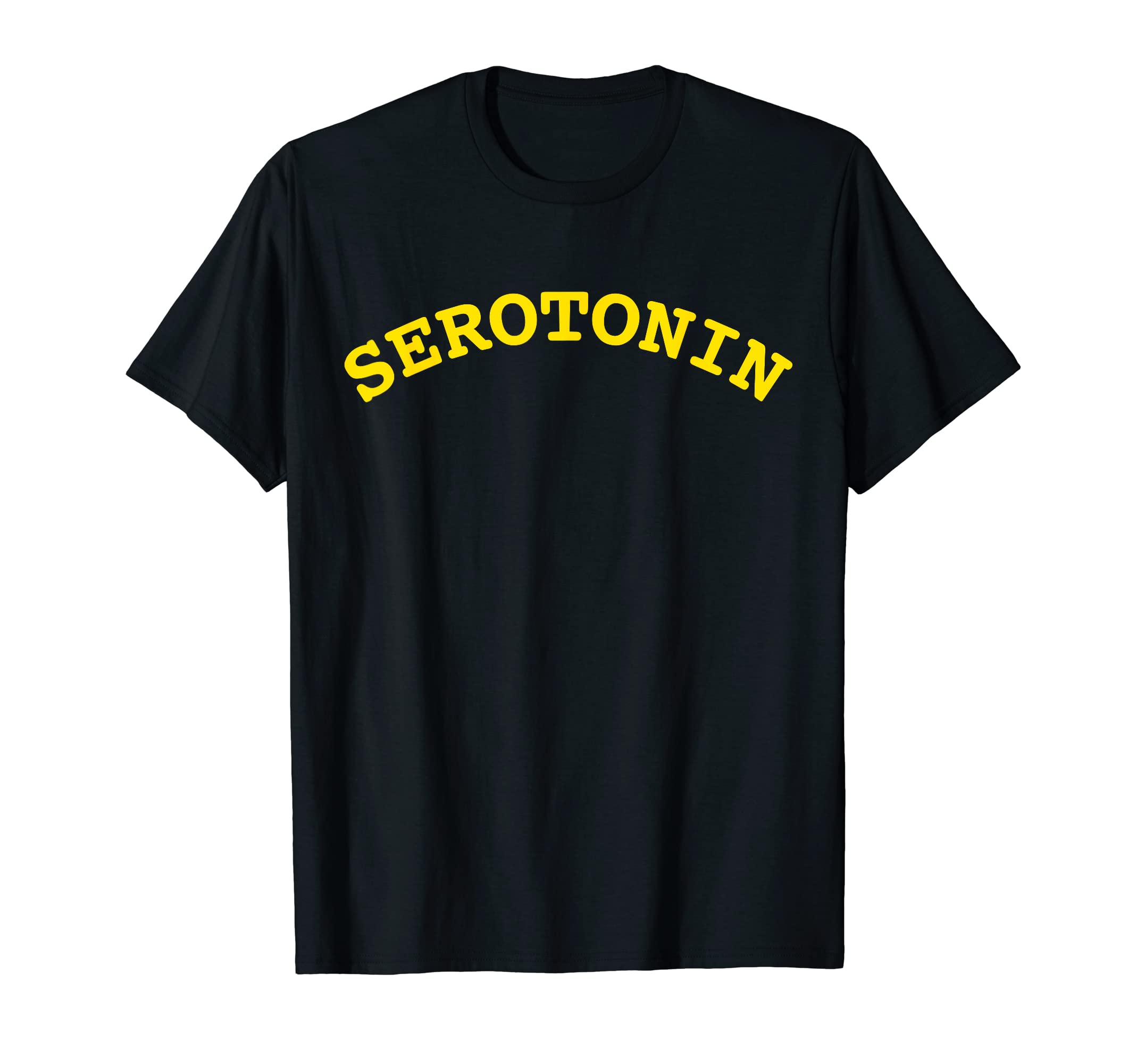 Serotonin Positive Happy Vibes T-Shirt - Unique Graphic for Adults - T-Shirt, Sweatshirt, Hoodie