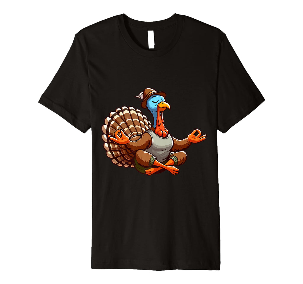 Meditation Turkey Yoga Pose Relaxing T-Shirt - Streetwear Style Unisex - T-Shirt, Sweatshirt, Hoodie