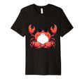 Meditation Crab Yoga Pose Relaxing T-Shirt - Trendy Graphic Men Women - T-Shirt, Sweatshirt, Hoodie