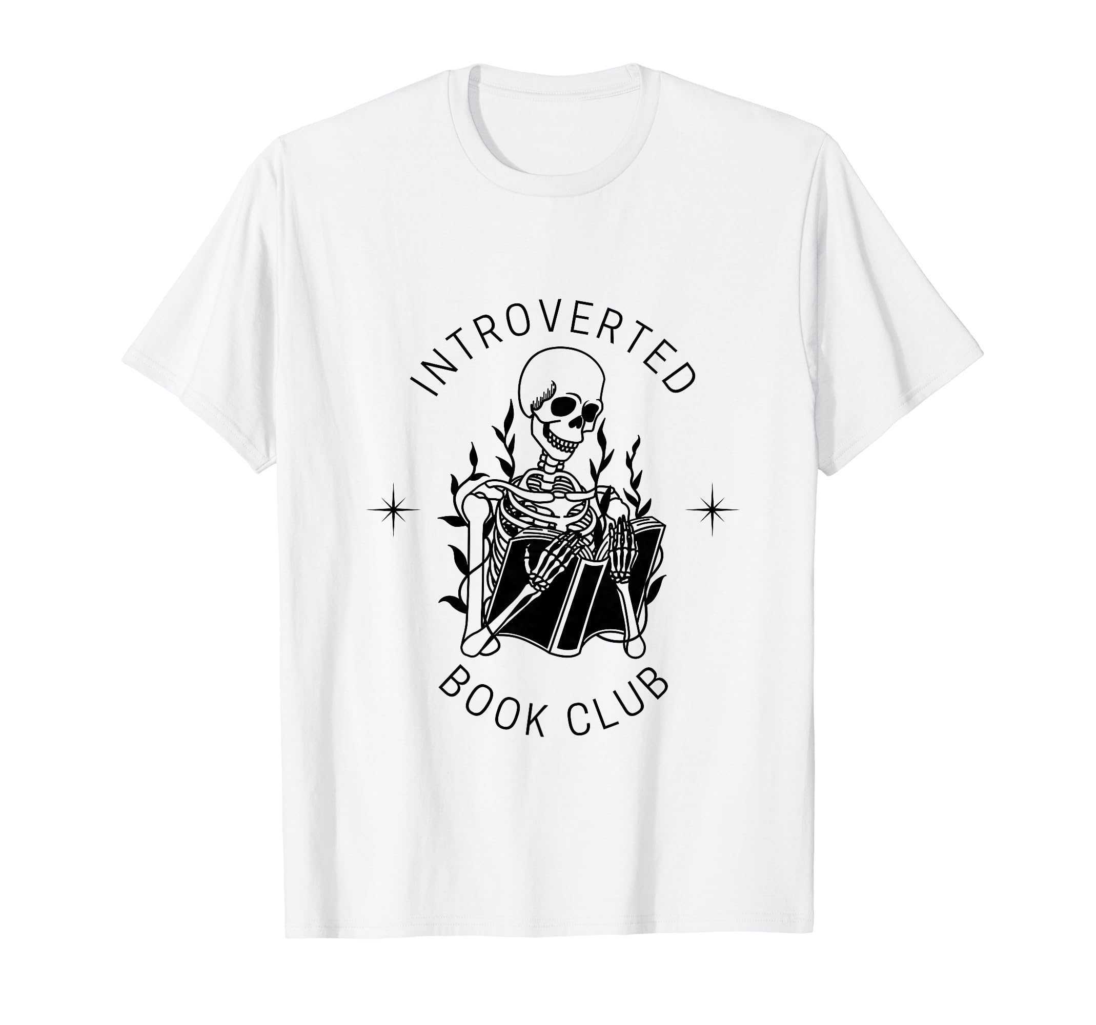 Introverted Book Club Social Club T-Shirt - Streetwear Style for Adults - T-Shirt, Sweatshirt, Hoodie