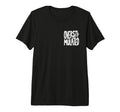Funny Overstimulated Font Tri Blend T-Shirt - Novelty Apparel for Adults - T-Shirt, Sweatshirt, Hoodie