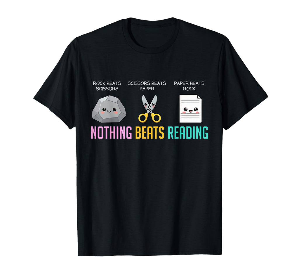 Nothing Beats Reading National Library T-Shirt - Trendy Graphic Men Women - T-Shirt, Sweatshirt, Hoodie