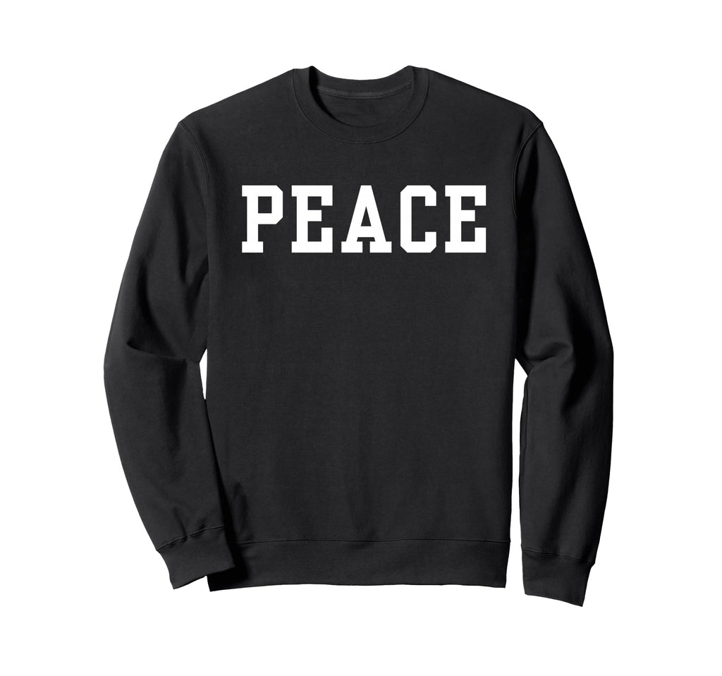 Peace Minimalist Calm Mindfulness Sweatshirt - Streetwear Style Men Women - T-Shirt, Sweatshirt, Hoodie