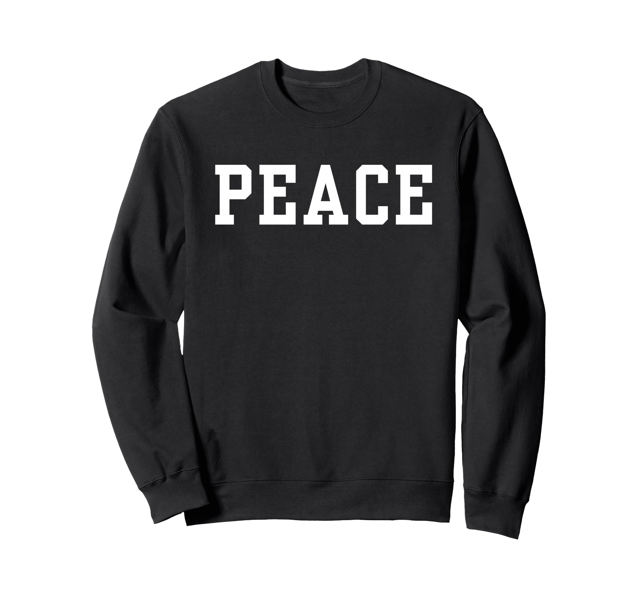 Peace Minimalist Calm Mindfulness Sweatshirt - Streetwear Style Men Women - T-Shirt, Sweatshirt, Hoodie