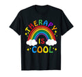 Therapy Is End Stigma Mental Health T-Shirt - Casual Everyday Wear Unisex - T-Shirt, Sweatshirt, Hoodie