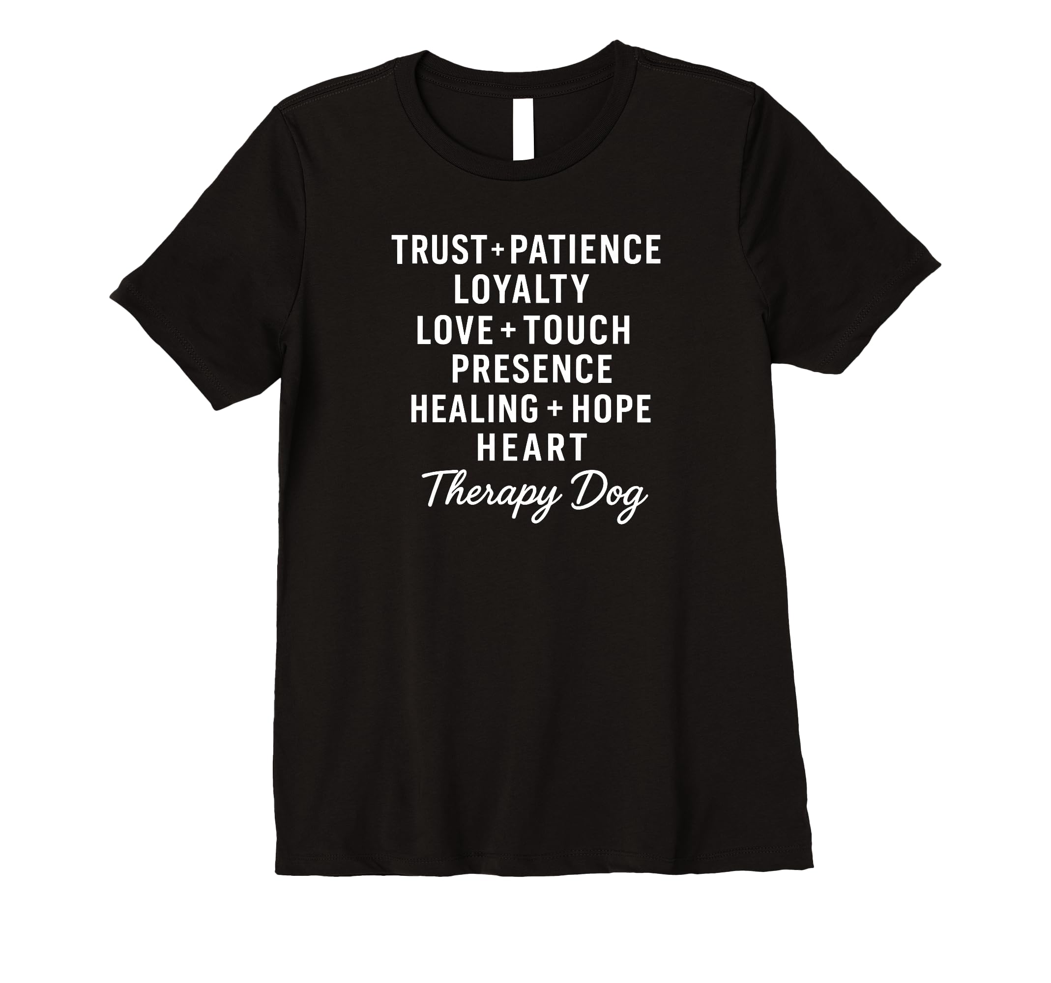 Womens Therapy Dog Team Loving T-Shirt - Casual Everyday Wear for Adults - T-Shirt, Sweatshirt, Hoodie