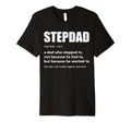 Mens Stepdad Definition Proud Step T-Shirt - Trendy Graphic for Adults - T-Shirt, Sweatshirt, Hoodie