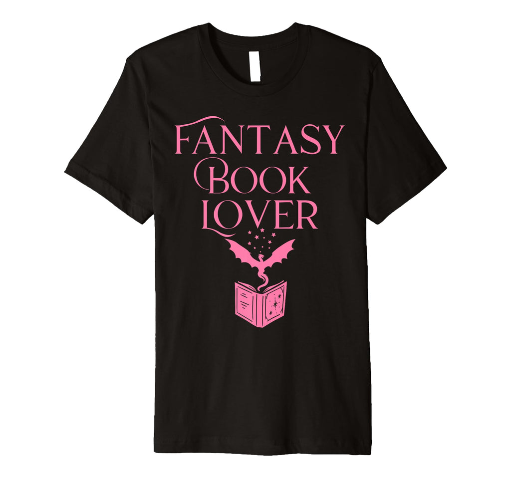 Fantasy Book Lover Dragons And Magic T-Shirt - Unique Graphic for Adults - T-Shirt, Sweatshirt, Hoodie
