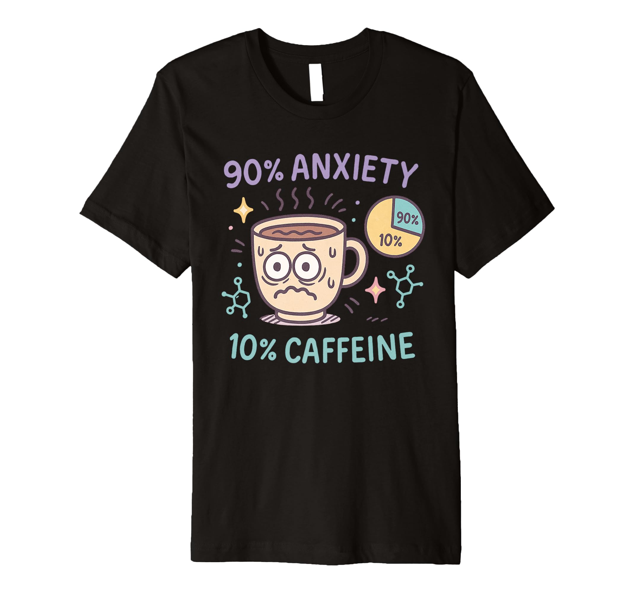 Funny Coffee Cup Meme Caffeine Lovers And T-Shirt - Unique Graphic Unisex - T-Shirt, Sweatshirt, Hoodie