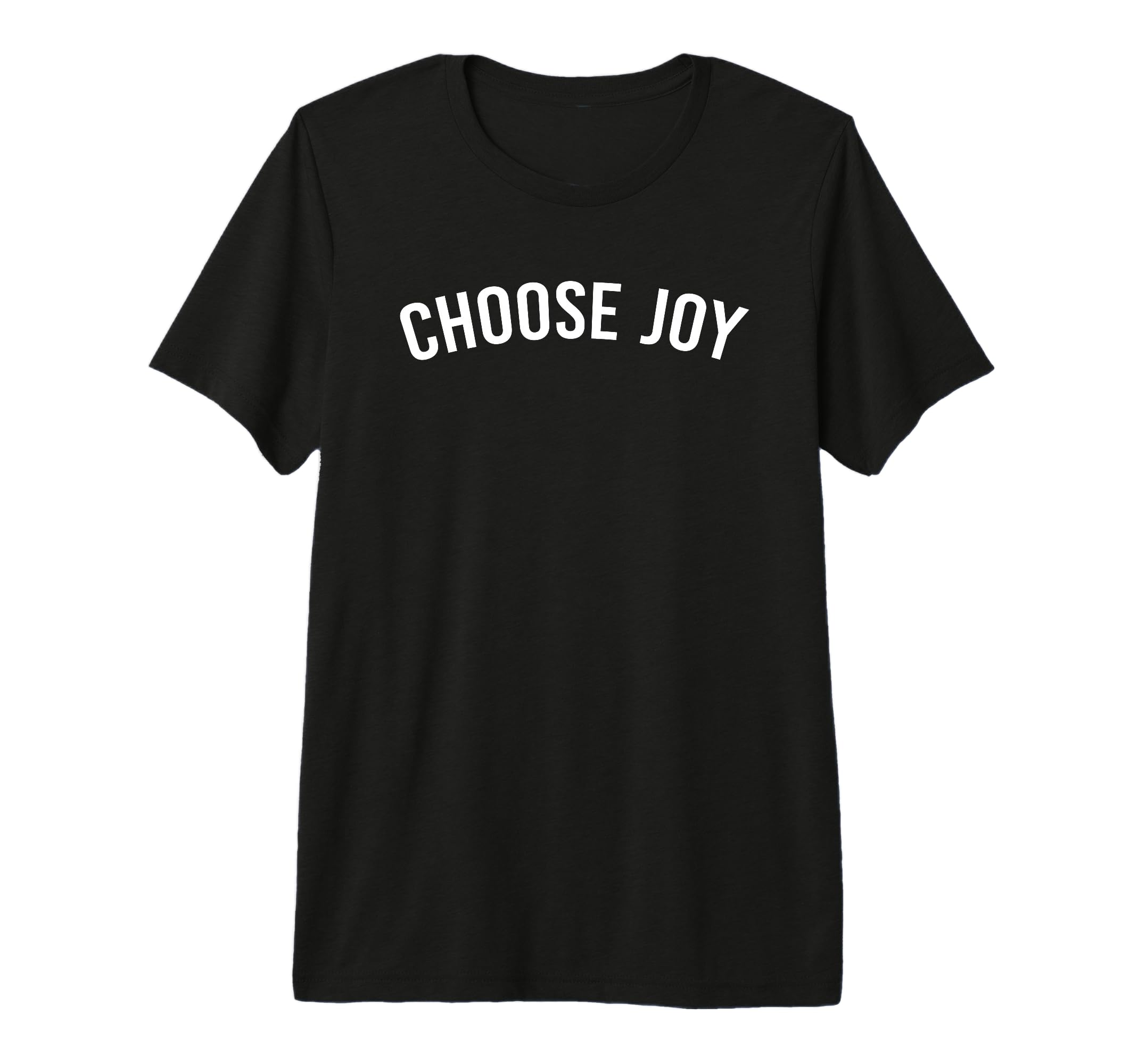 Choose Joy Tri Blend T-Shirt - Minimalist Print Men Women - T-Shirt, Sweatshirt, Hoodie