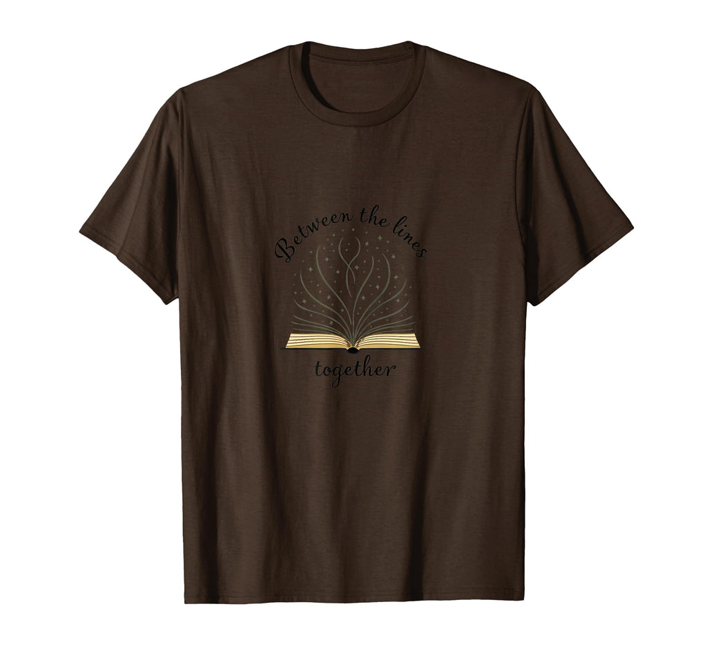 Between Lines Together Twins Book T-Shirt - Aesthetic Graphic for Adults - T-Shirt, Sweatshirt, Hoodie