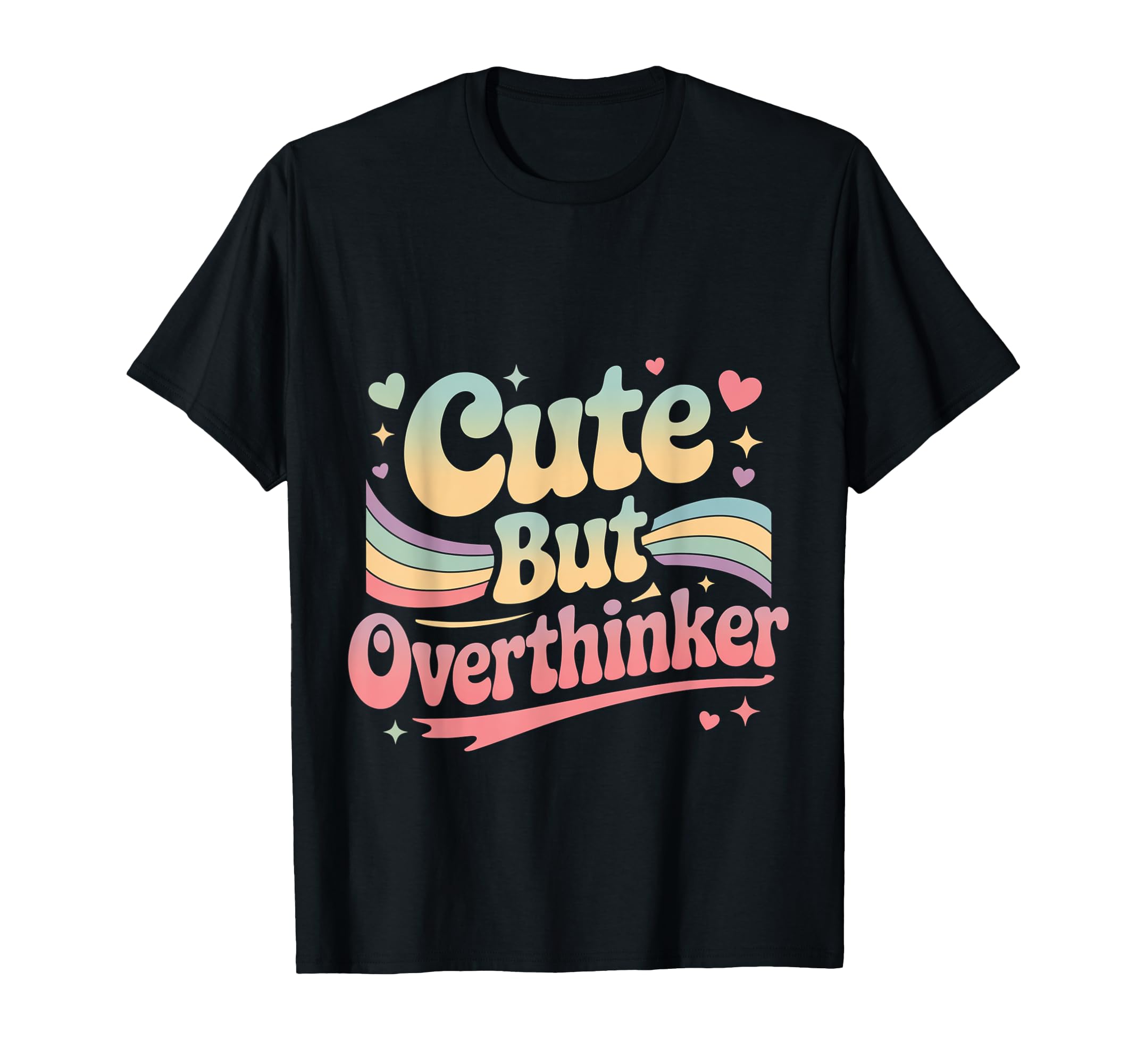 Overthinking Mind Self Awareness T-Shirt - Trendy Graphic for Adults - T-Shirt, Sweatshirt, Hoodie