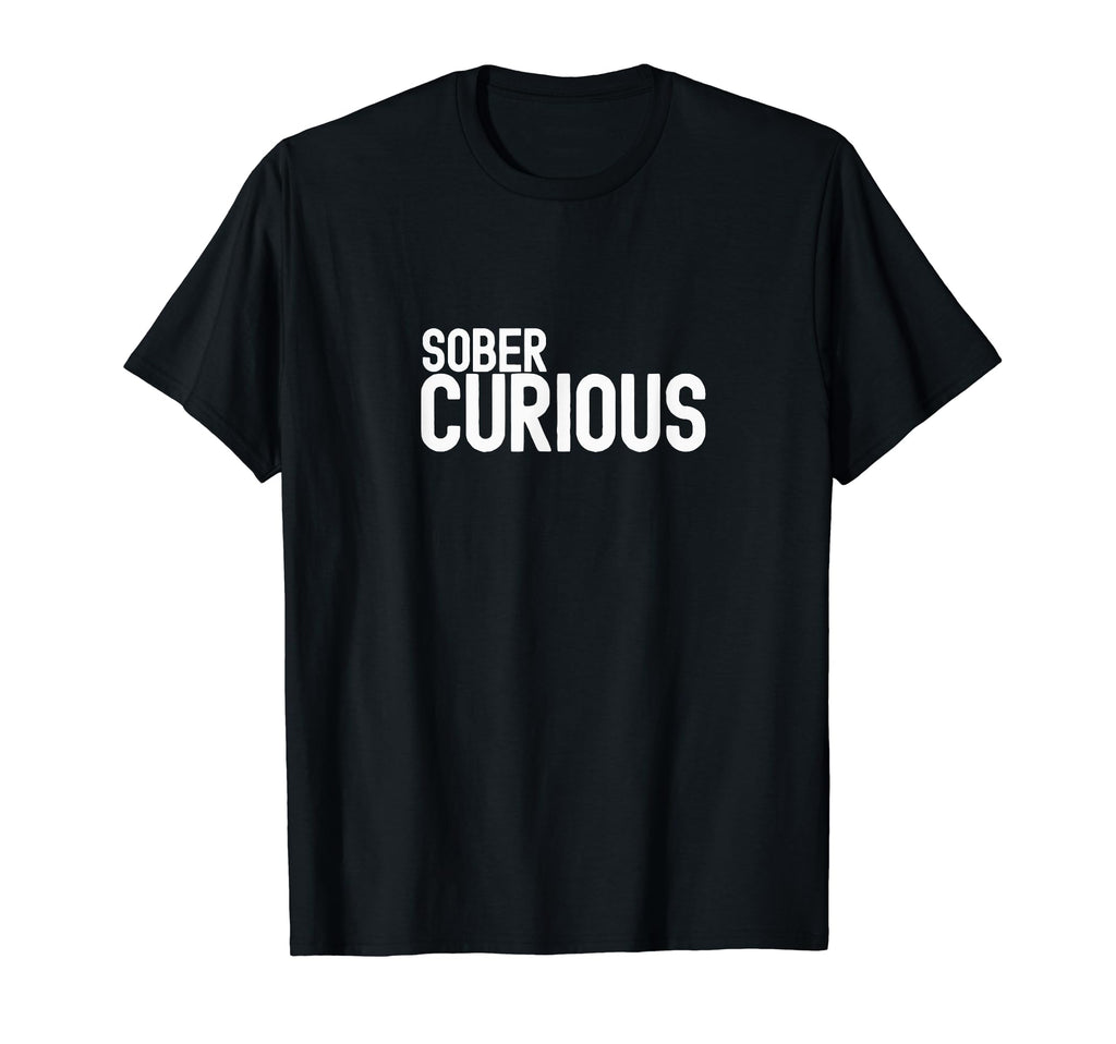 Sober Curious Aa Na Mental Health T-Shirt - Aesthetic Graphic Men Women - T-Shirt, Sweatshirt, Hoodie