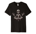 Meditation Mummy Yoga Pose Relaxing T-Shirt - Minimalist Print Unisex - T-Shirt, Sweatshirt, Hoodie