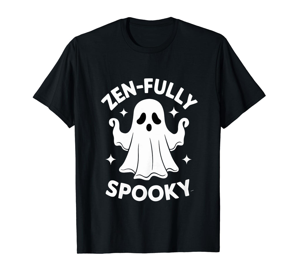Ghost Monster Meditation Mindfulness T-Shirt - Trendy Graphic Men Women - T-Shirt, Sweatshirt, Hoodie