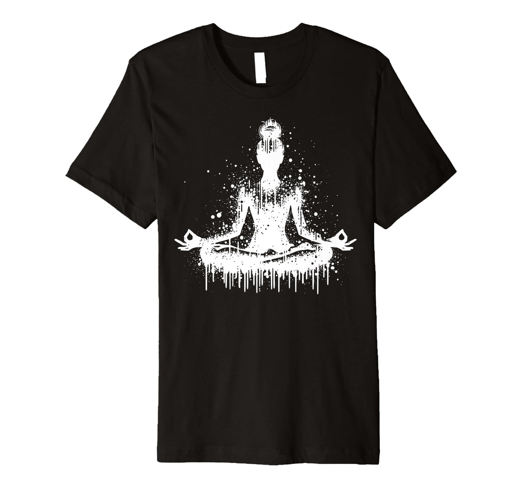 Meditation Silhouette Artistic Adults T-Shirt - Graphic Print Men Women - T-Shirt, Sweatshirt, Hoodie