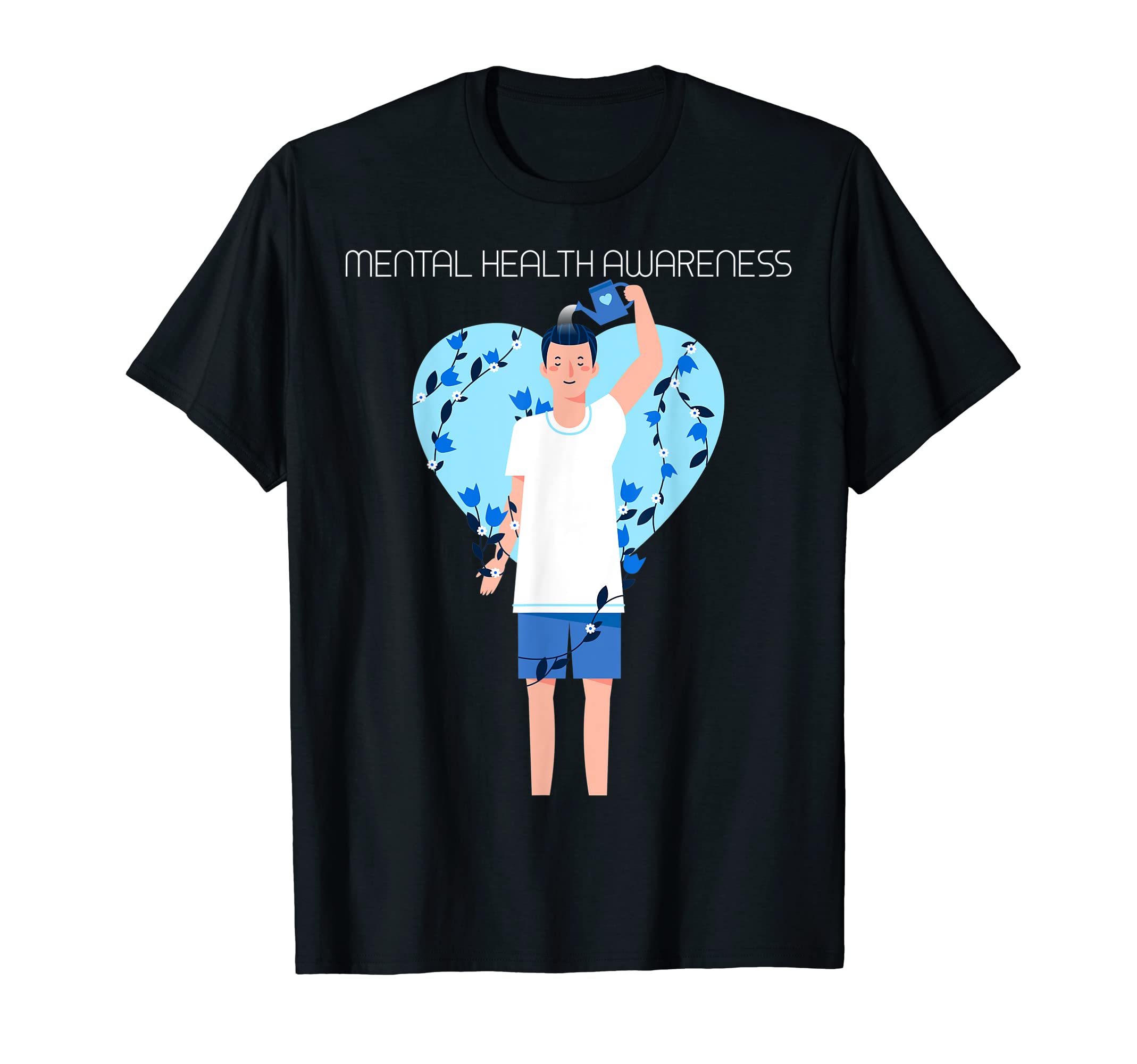 Mental Health Awareness T-Shirt - Graphic Print for Adults - T-Shirt, Sweatshirt, Hoodie
