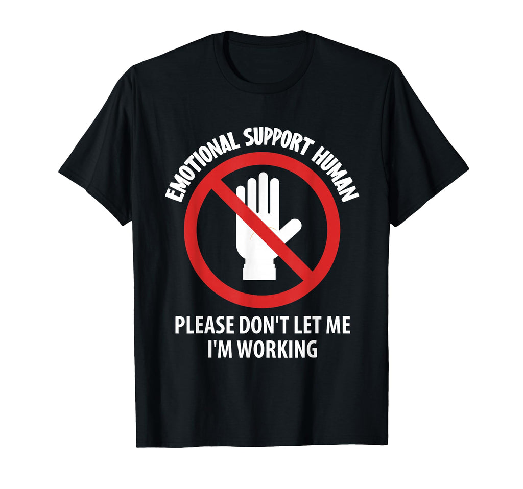 Emotional Support Human Halloween Costume T-Shirt - Novelty Apparel Unisex - T-Shirt, Sweatshirt, Hoodie