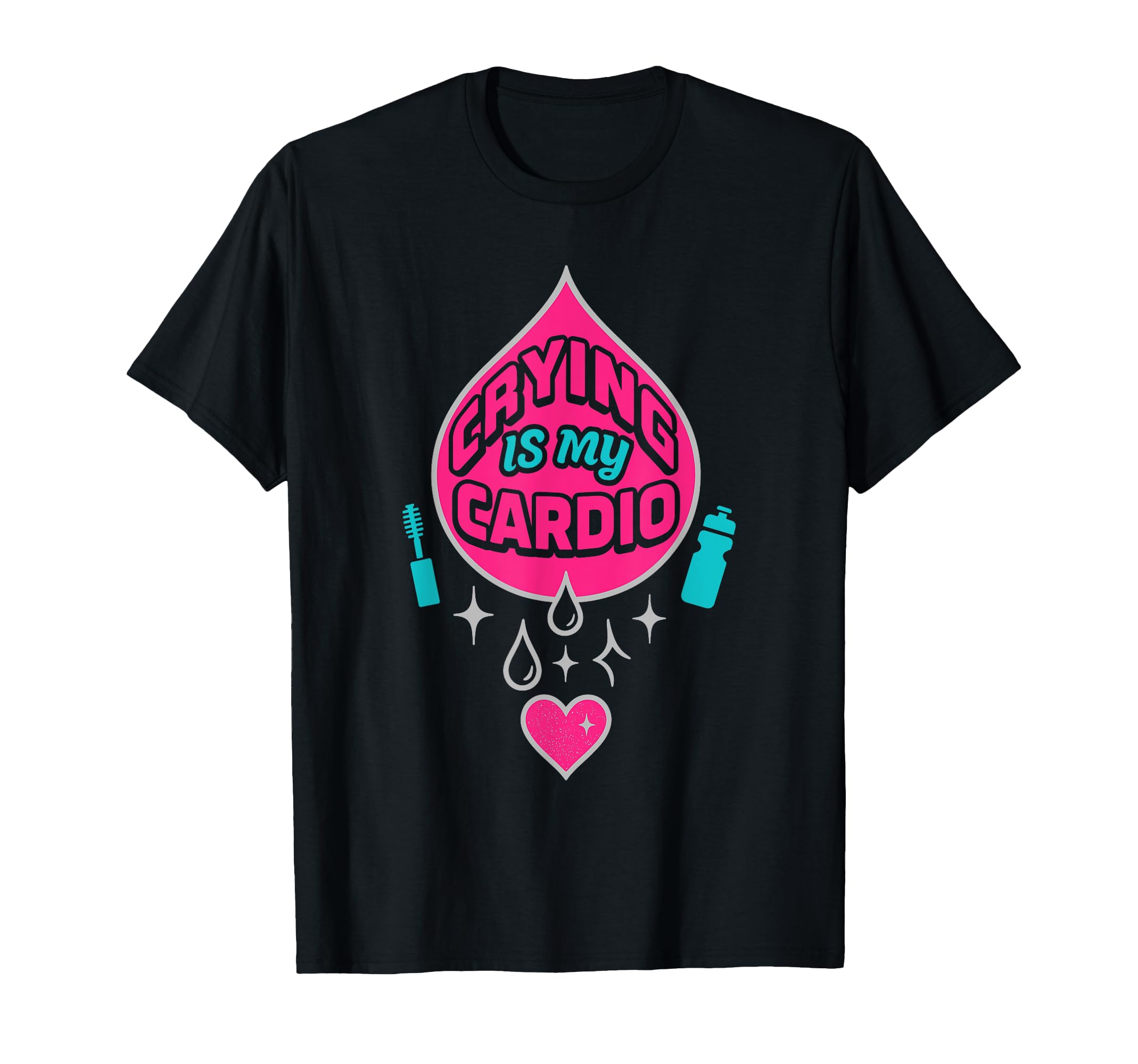 Hot Anxiety Glam Therapy T-Shirt - Casual Everyday Wear Unisex - T-Shirt, Sweatshirt, Hoodie
