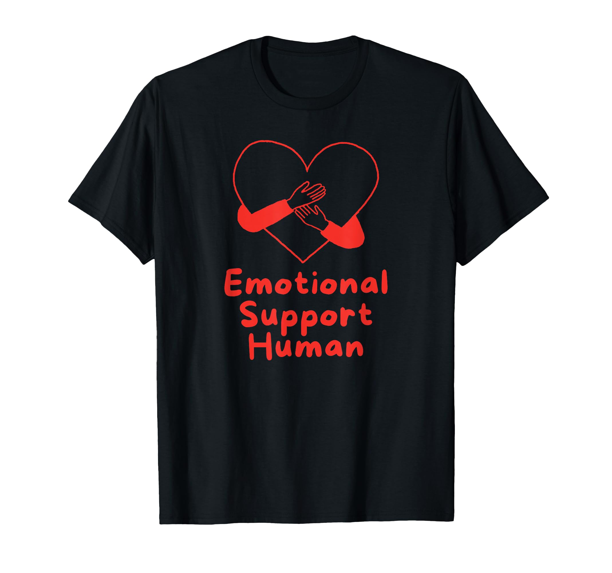 Creamala Emotional Support Human Sweatshirt - Novelty Apparel Men Women - T-Shirt, Sweatshirt, Hoodie