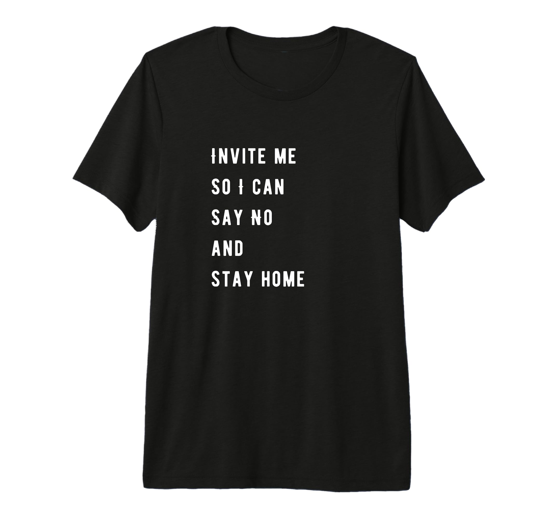 Introvert Loves To Stay Home Anti Social T-Shirt - Custom Art Print Unisex - T-Shirt, Sweatshirt, Hoodie