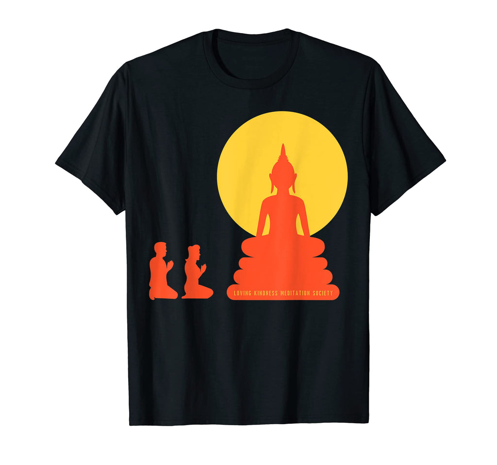 Mindfulness Buddha Buddhism T-Shirt - Minimalist Print for Adults - T-Shirt, Sweatshirt, Hoodie