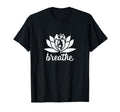 Meditation Breath Work T Shirts Lotus T-Shirt - Minimalist Print Unisex - T-Shirt, Sweatshirt, Hoodie