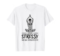 Mental Health Less Stressy More T-Shirt - Casual Everyday Wear Men Women - T-Shirt, Sweatshirt, Hoodie