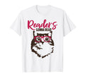 Readers Gonna Read Reading Cat T-Shirt - Casual Everyday Wear for Adults - T-Shirt, Sweatshirt, Hoodie