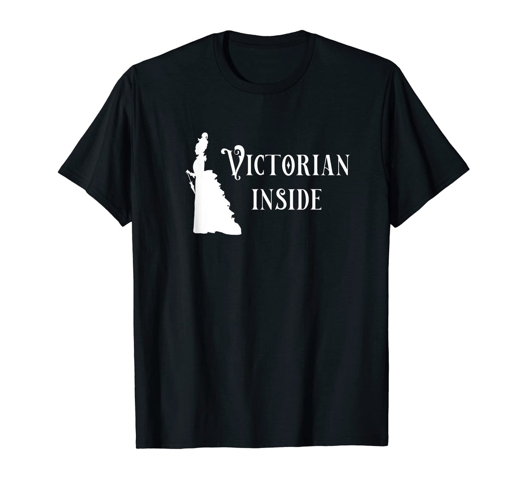 Victorian Inside Lady Rococo Gothic T-Shirt - Custom Art Print Unisex - T-Shirt, Sweatshirt, Hoodie