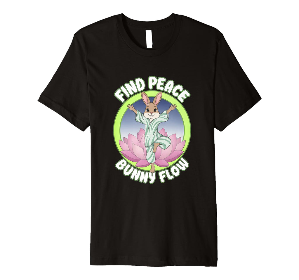Fitness Bunny Lovers Mindful Yoga T-Shirt - Casual Everyday Wear Men Women - T-Shirt, Sweatshirt, Hoodie