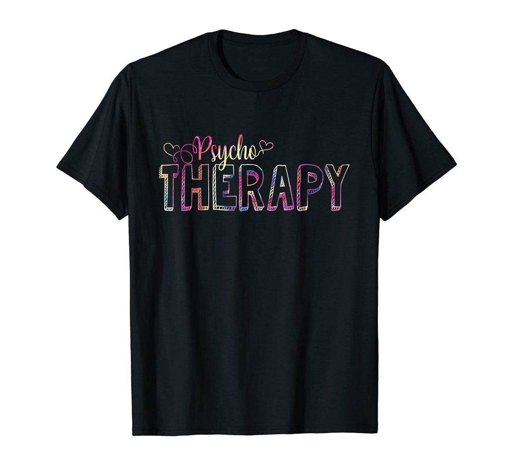 Psychotherapy Psychology Tie Dye Mental T-Shirt - Unique Graphic Men Women - T-Shirt, Sweatshirt, Hoodie