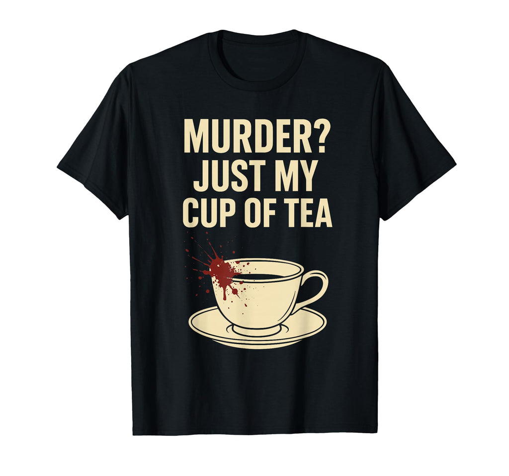 Cozy Crime Club Mystery Reader Bookish T-Shirt - Fun Novelty Design Unisex - T-Shirt, Sweatshirt, Hoodie