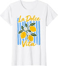 La Dolce Vita Lemon Italian Summer Vacation Vintage T-Shirt Unisex T-shirt, Sweatshirt, Hoodie, Long Sleeve Tee - T-Shirt, Sweatshirt, Hoodie
