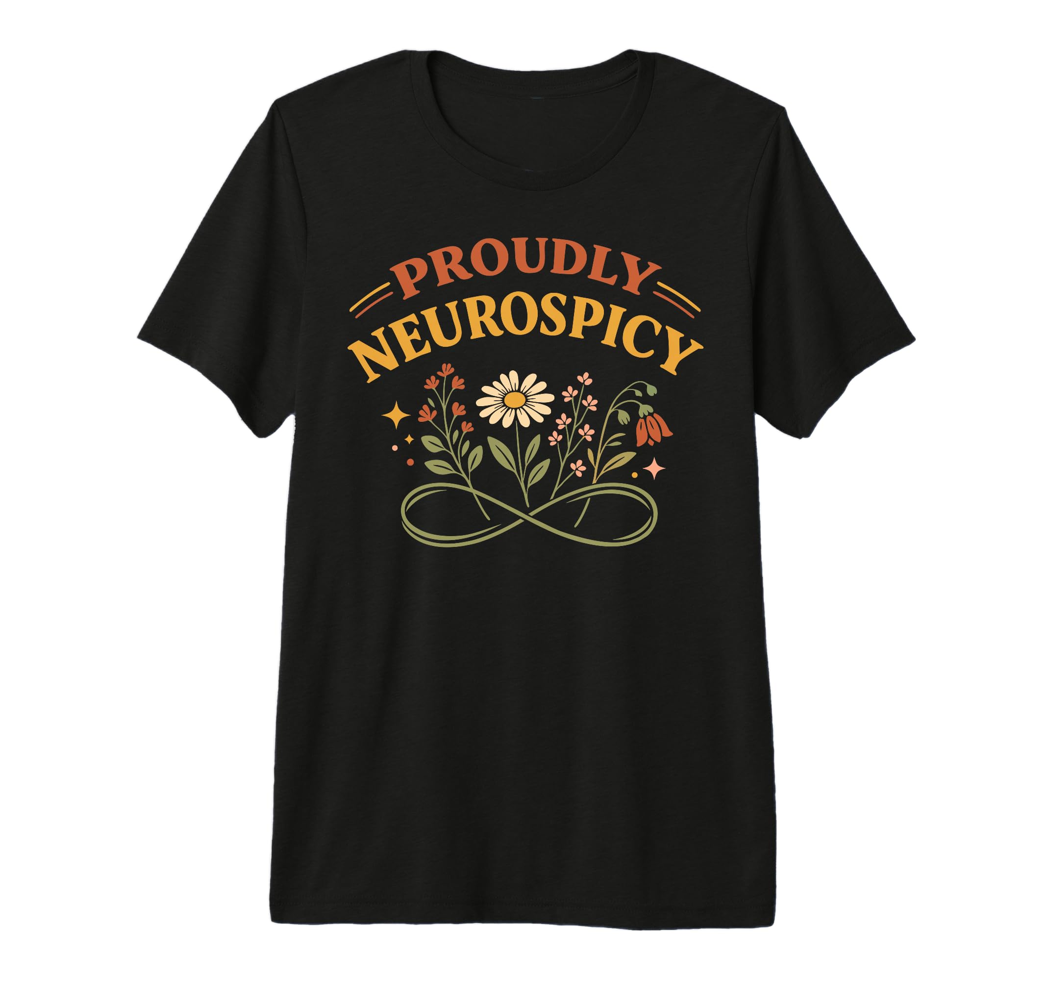 Neurospicy Brain Neurodivergent T-Shirt - Aesthetic Graphic for Adults - T-Shirt, Sweatshirt, Hoodie