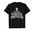 Funny Patriotic Protester No Kings Hoodie - Graphic Print for Adults - T-Shirt, Sweatshirt, Hoodie