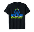 Adhd Hyperfocus Mode Adhd Neurodivergent T-Shirt - Graphic Print Unisex - T-Shirt, Sweatshirt, Hoodie
