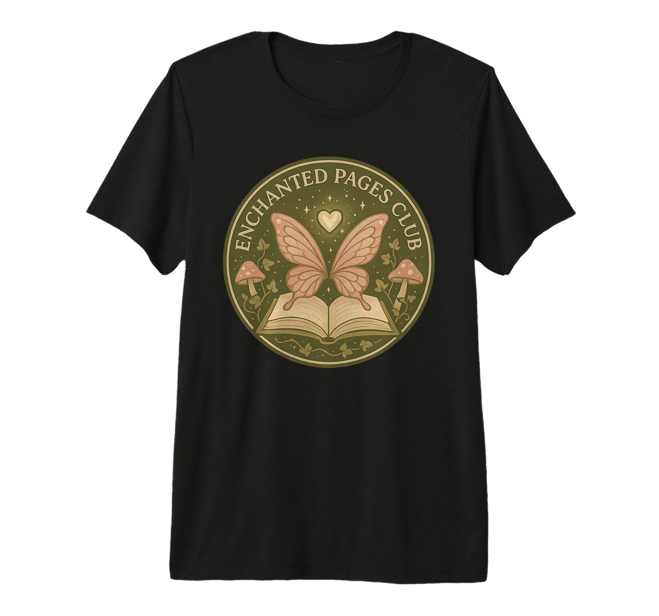 Enchanted Pages Club Fairycore Fantasy T-Shirt - Custom Art Print Unisex - T-Shirt, Sweatshirt, Hoodie