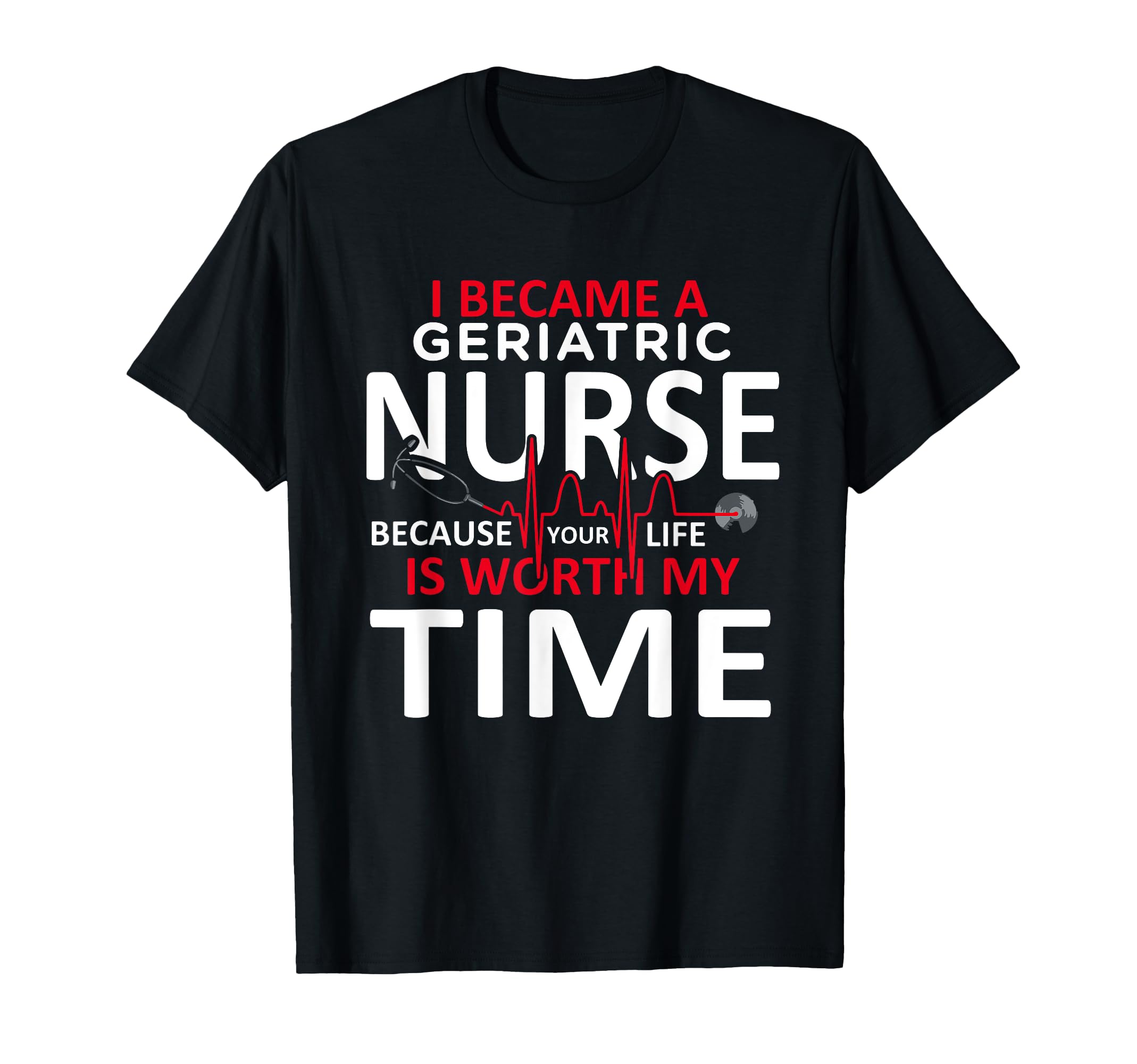 Mental Health Nurse Because You T-Shirt - Casual Everyday Wear Unisex - T-Shirt, Sweatshirt, Hoodie